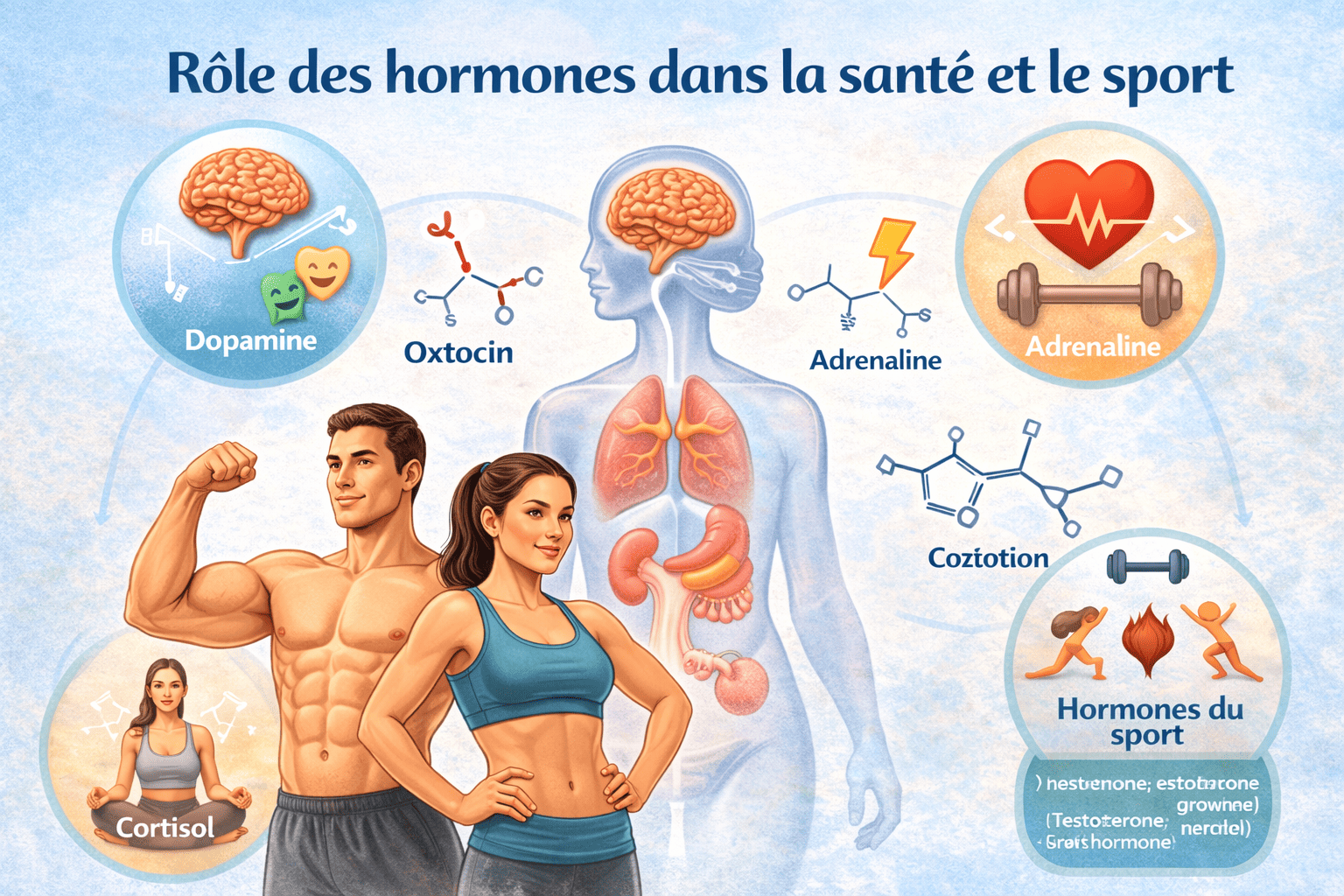 rôle des hormones dans la santé et le sport